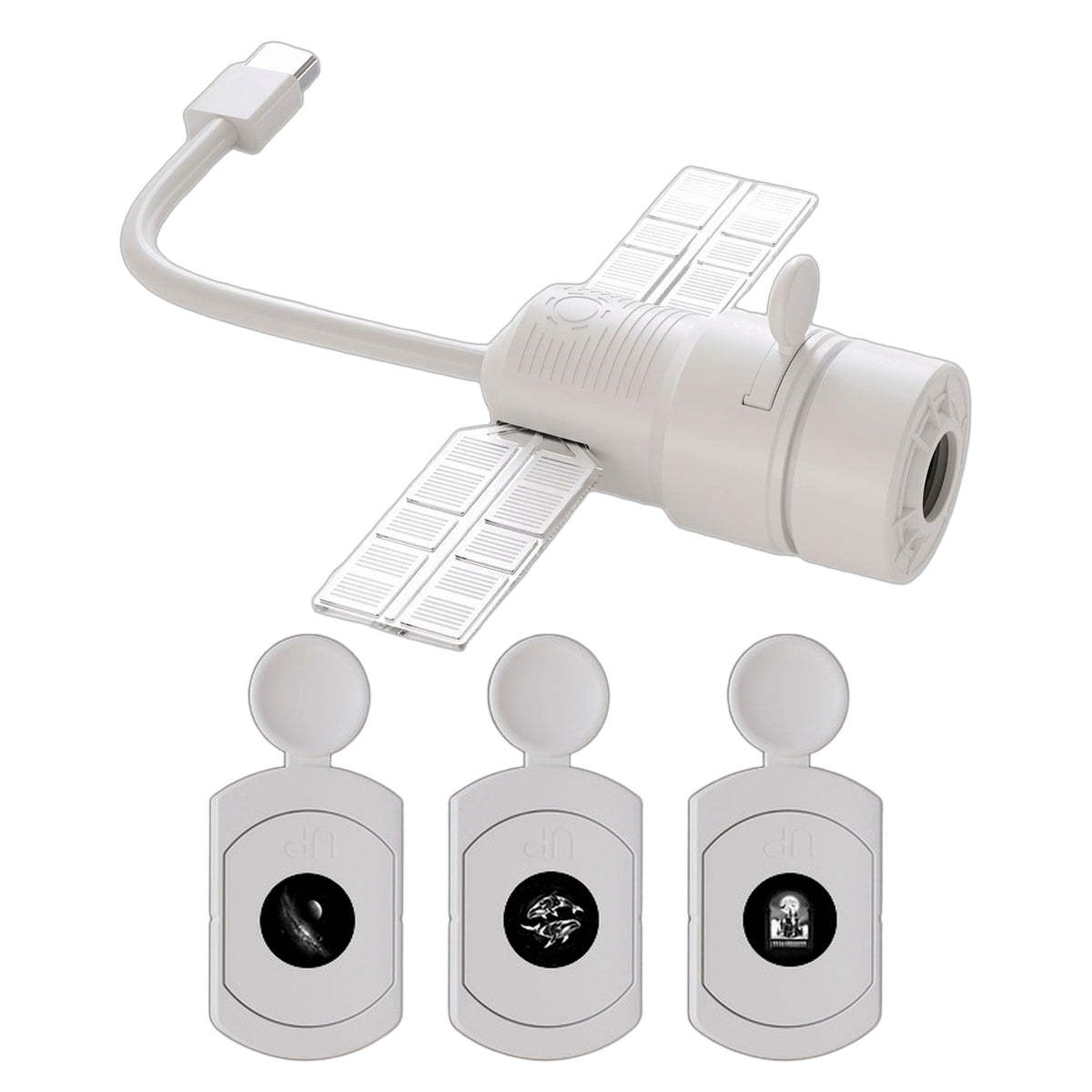 HD Star Projector Light with Swappable Discs (USB)
