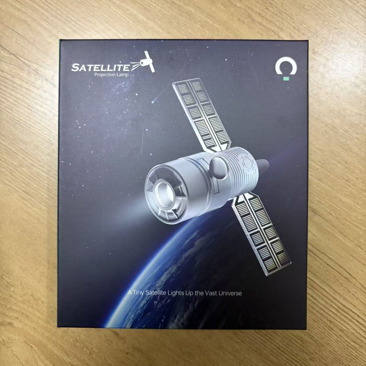 Standard retail color box — Satellite Projection Lamp packaging
